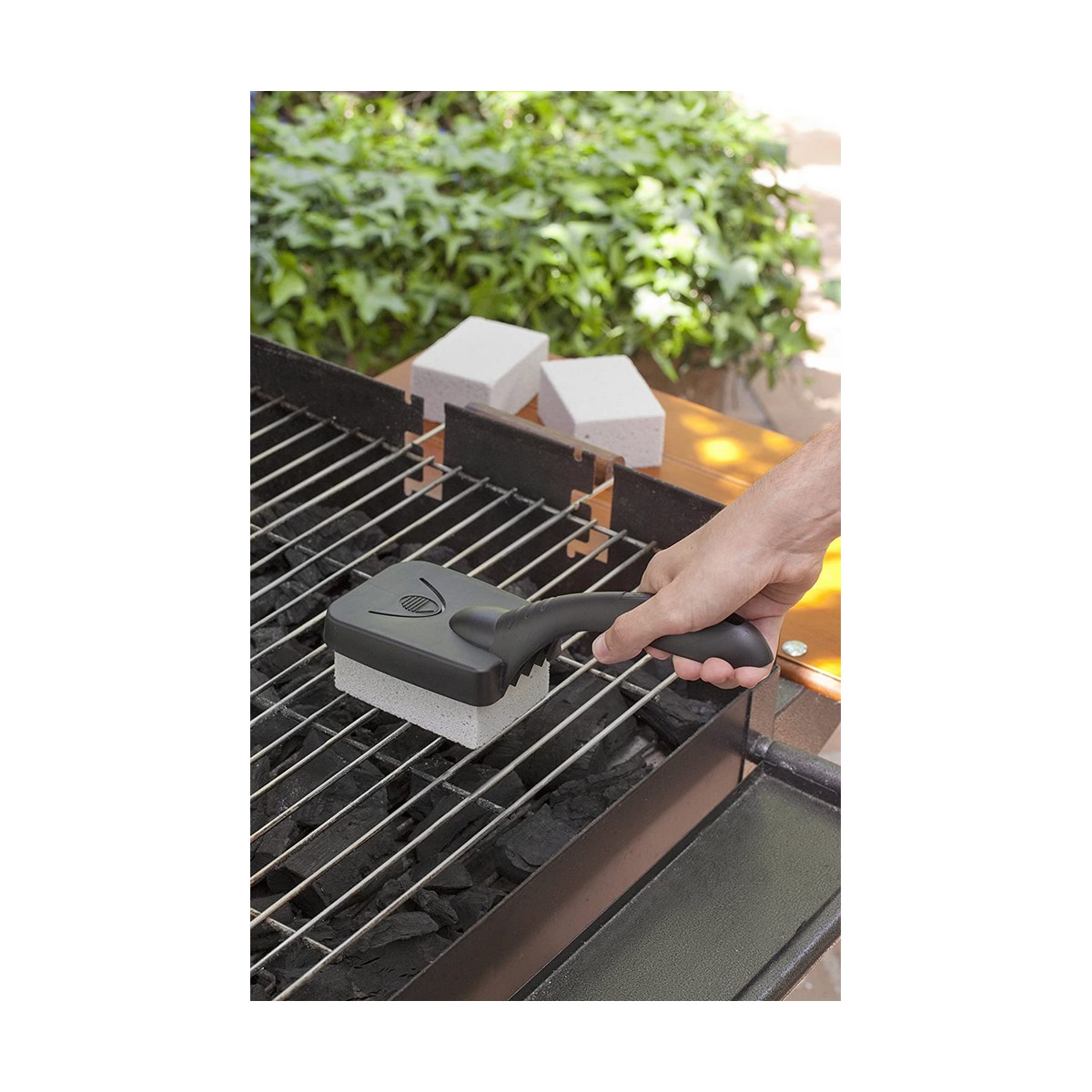 Spazzola di Pulizia per Barbecue Cleaning Block Grigio 27 cm 5 S7917037_3