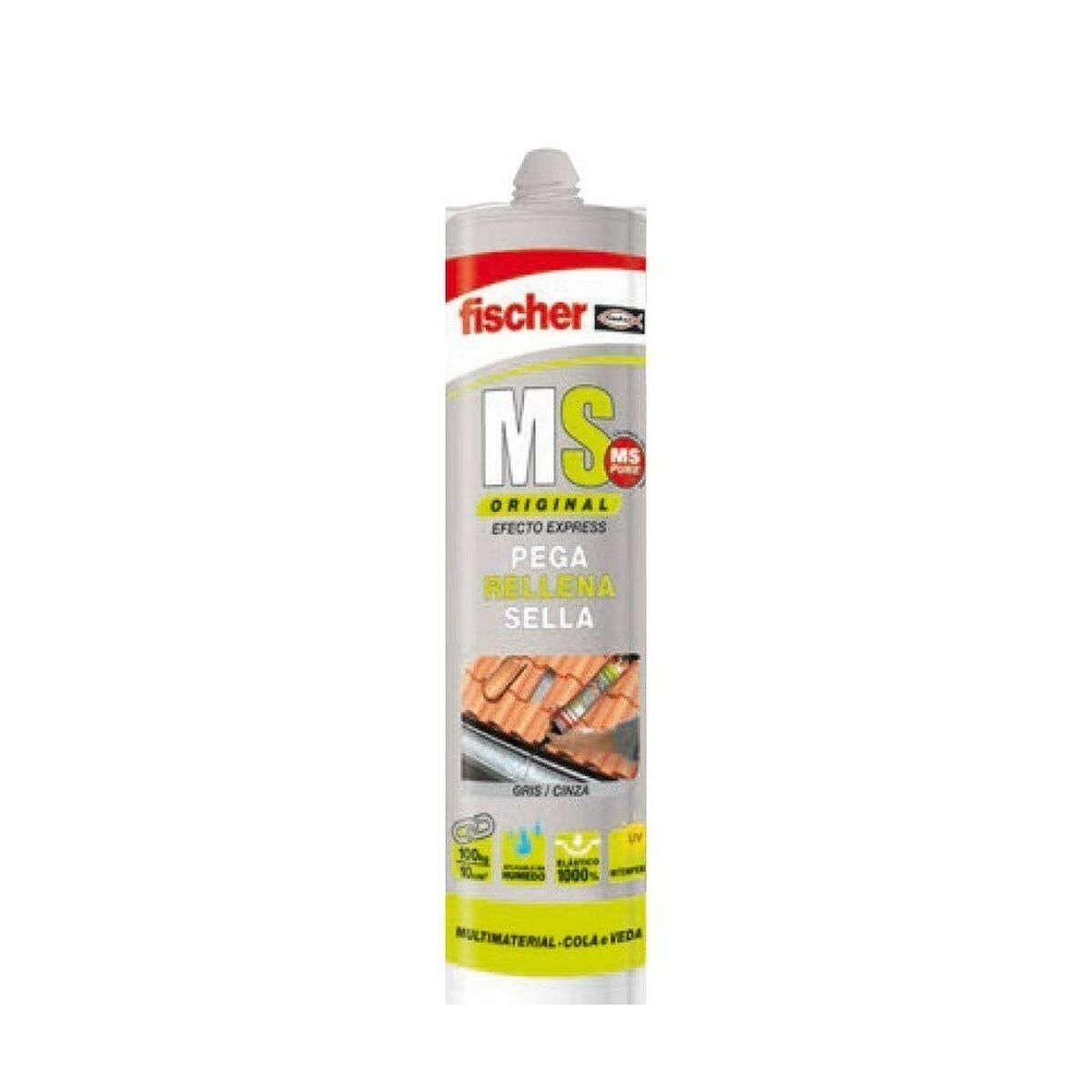 Sigillante/Adesivo Fischer Ms Grigio 290 ml 2 S7901303_0