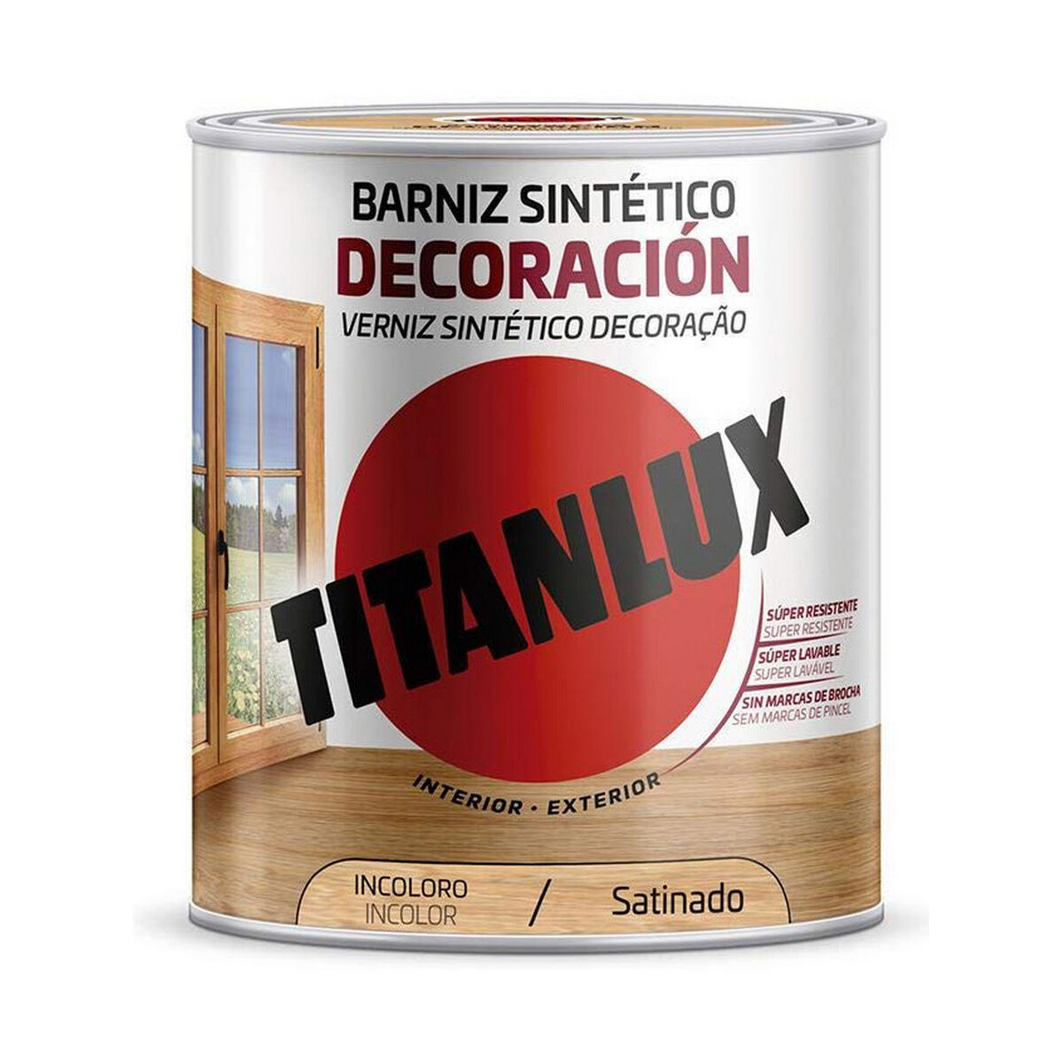 Vernice sintetica Titanlux m11100014 250 ml Incolore Raso 2 S7913236_0