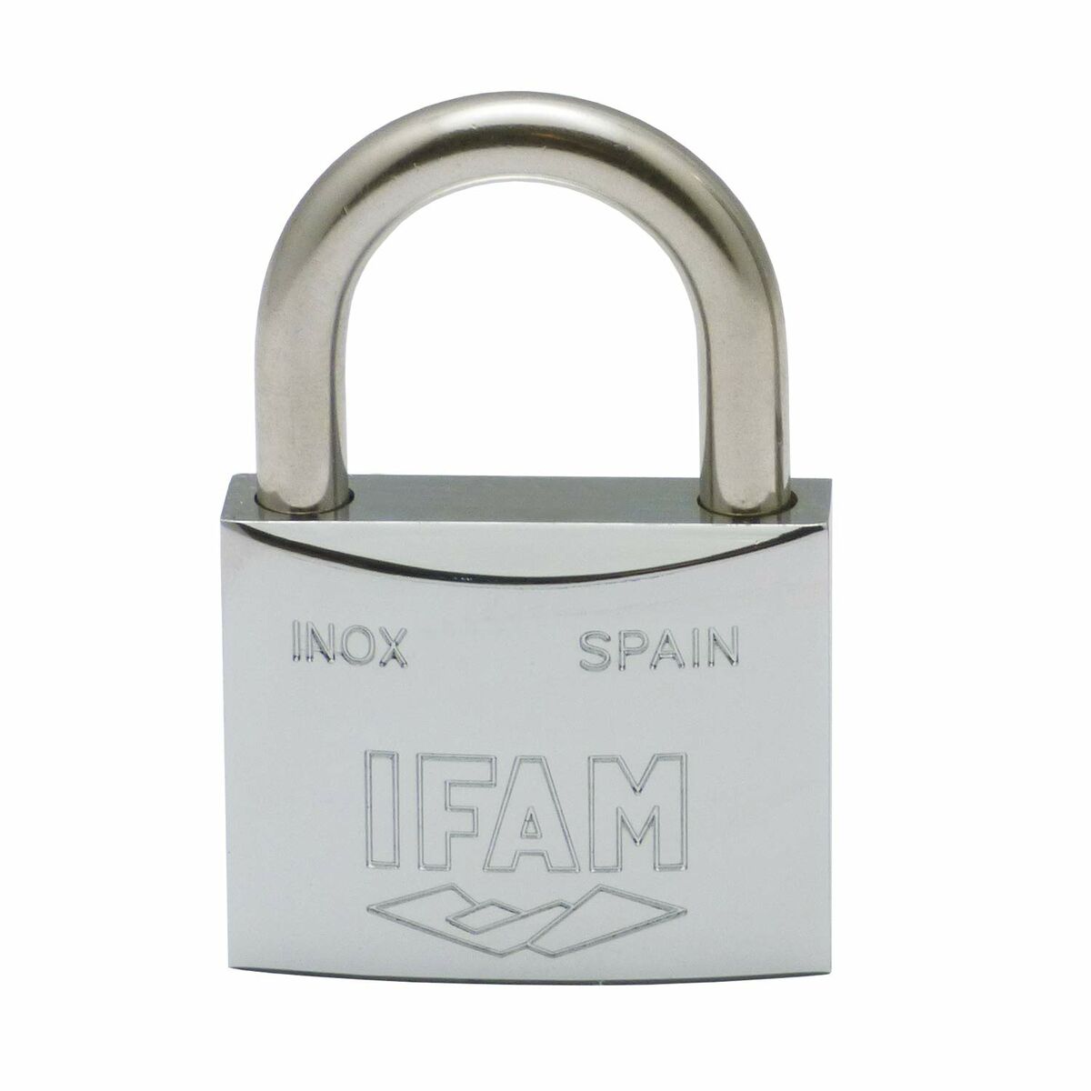 Lucchetto con chiave IFAM INOX 50 50 mm Rotondo 2 S7912172_0