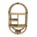 Scaffale Versa Rattan 16 x 80 x 45 cm 1 S3412646_0