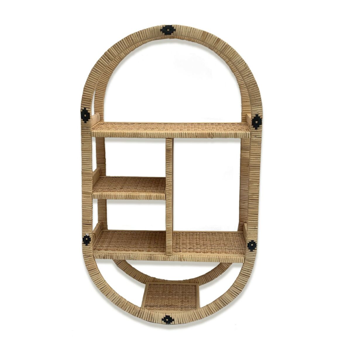 Scaffale Versa Rattan 16 x 80 x 45 cm 2 S3412646_0