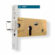 Serratura Lince 5557-9555770 Insaccare nichel Acciaio inossidabile 70 mm 1 S7919275_0