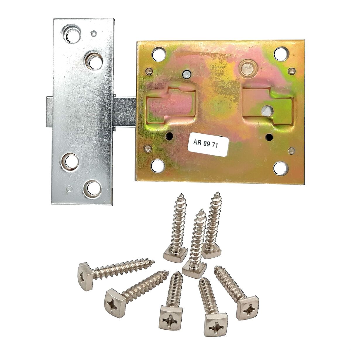 Chiavistello di sicurezza Lince 2940-92940hc Cromato Ferro 3 S7919297_1