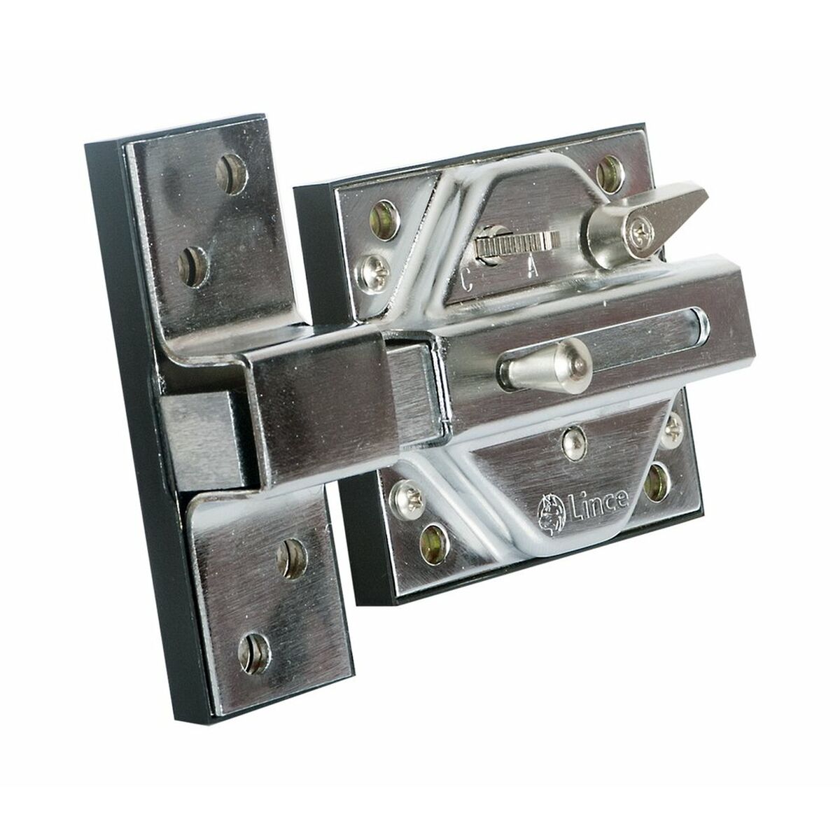 Chiavistello di sicurezza Lince 7930r-97930rhl Cromato Ferro 4 S7919300_2