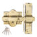 Chiavistello di sicurezza Fac 946-rp/80 UVE Anti-Bumping Dorato Acciaio 50 mm 1 S7919819_0