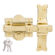 Chiavistello di sicurezza Fac 301-r/80 Dorato Acciaio 50 mm 80 mm 1 S7919825_0