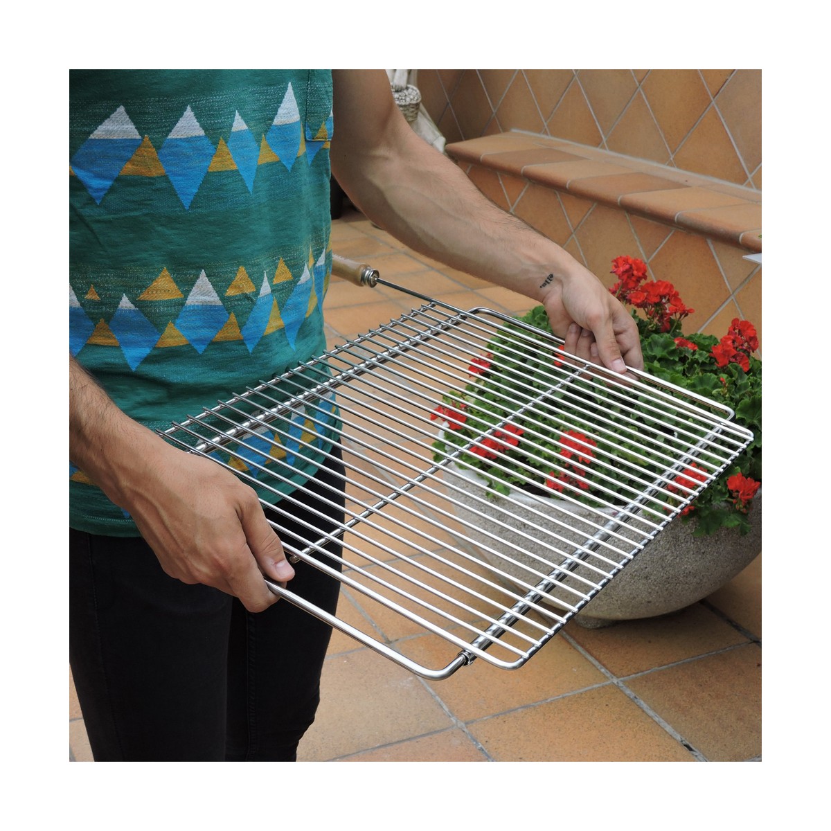 Grill Sauvic Acciaio zincato 60 x 40 cm 7 S7900607_5