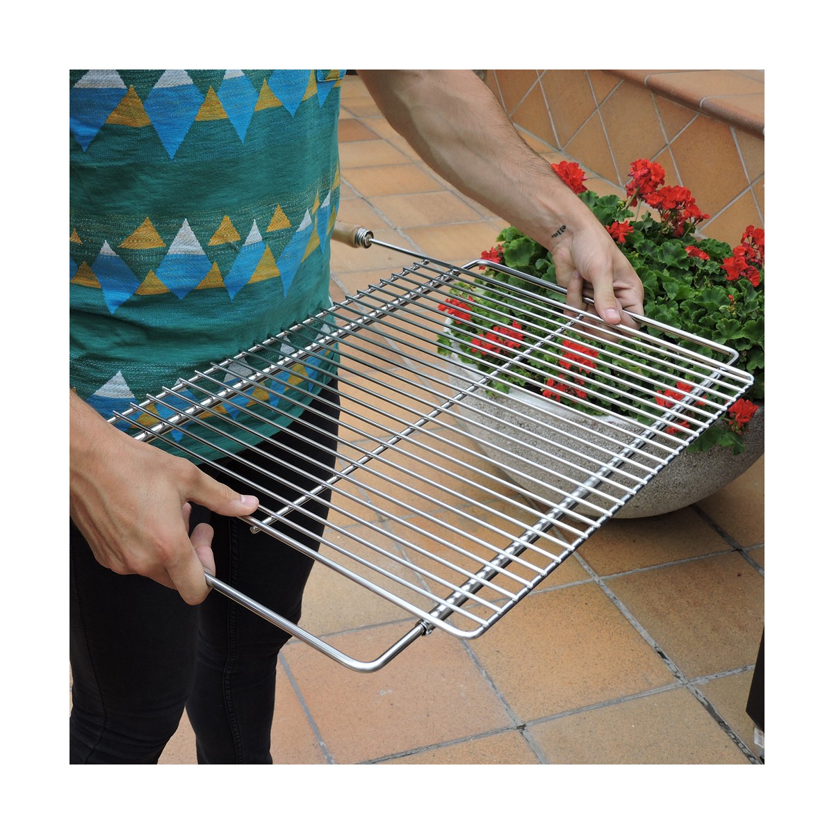 Grill Sauvic Acciaio zincato 60 x 40 cm 8 S7900607_6