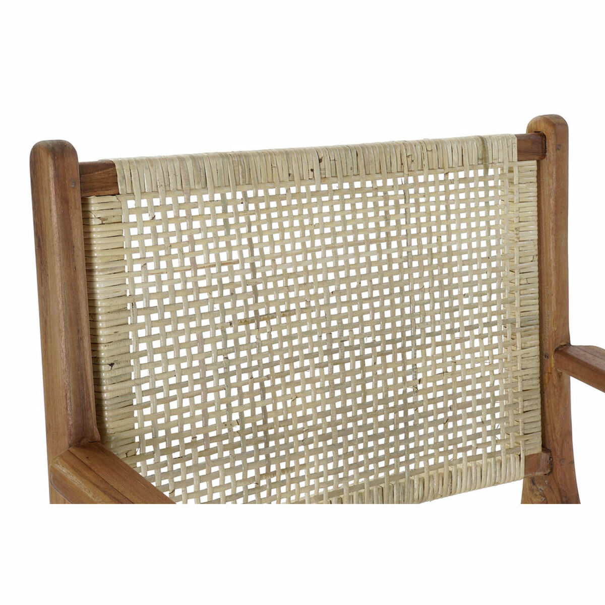 Poltrona DKD Home Decor MB-182316 Naturale Teca Marrone Chiaro Rattan (69 x 78 x 68 cm) 4 S3015966_2