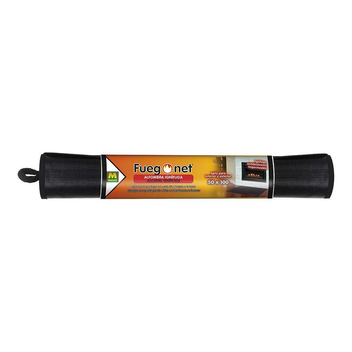 Tappeto Massó fuegonet 231437r Ignifugo (50 x 100 cm) 3 S7902106_1