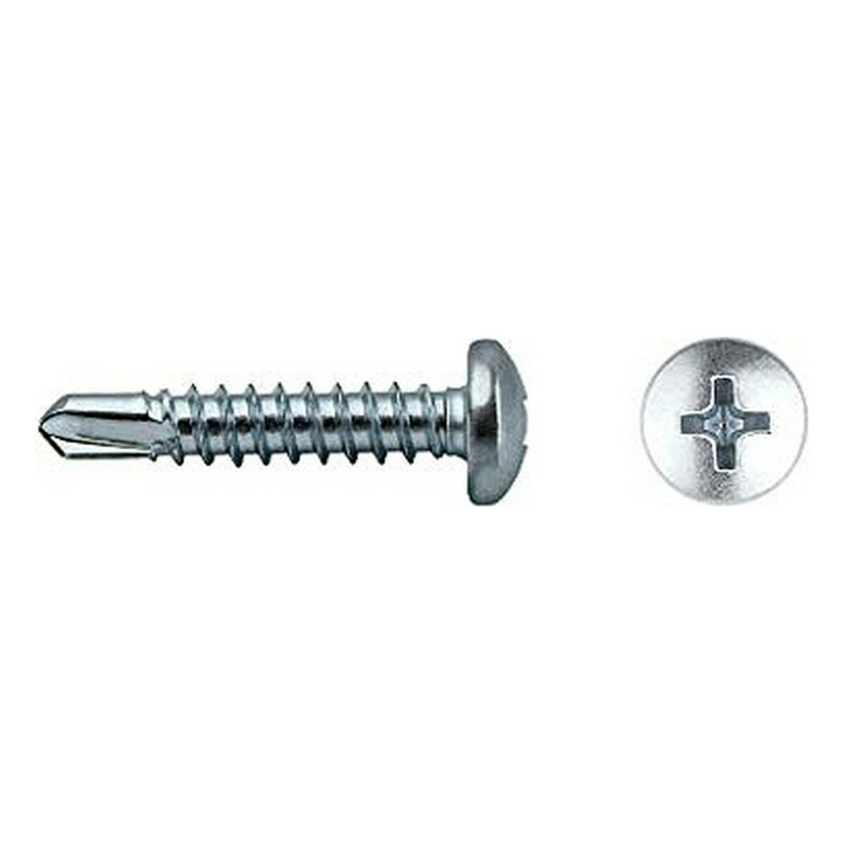Vite autofilettante CELO 16 mm Ø 3 mm 3,5 x 16 mm 500 Unità Zincato 2 S7903705_0