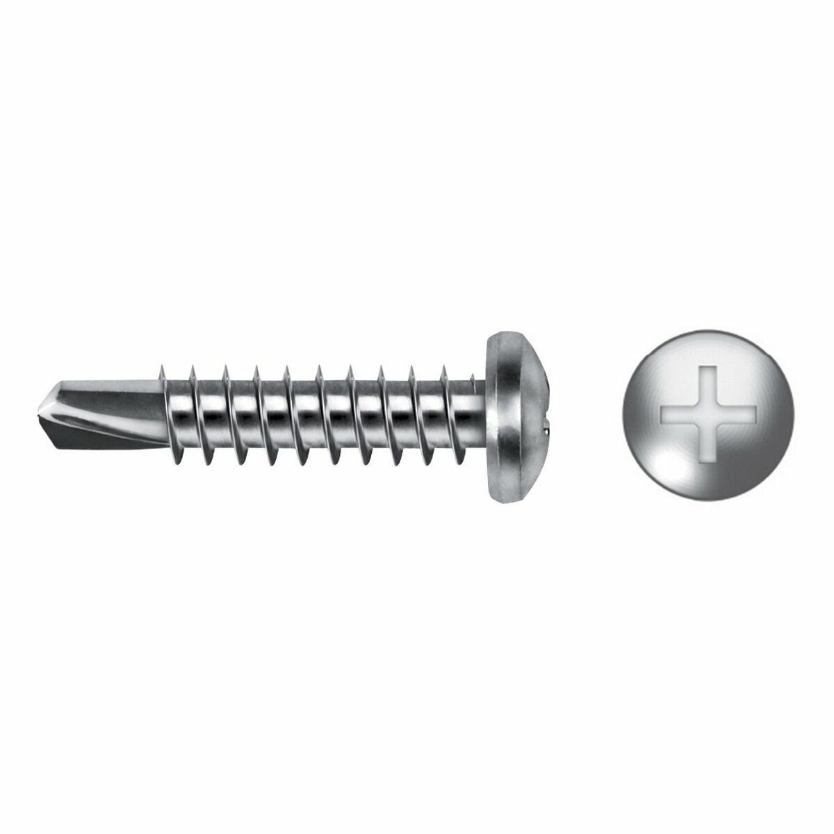 Scatola a viti CELO DIN 7504N 32 mm Ø 3 mm PH2 Zincato (250 Unità) 2 S7903707_0