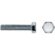 Scatola a viti CELO DIN 933 Filettatura metrica M8 x 25 mm Esagonale Zincato (100 Unità) 1 S7903151_0