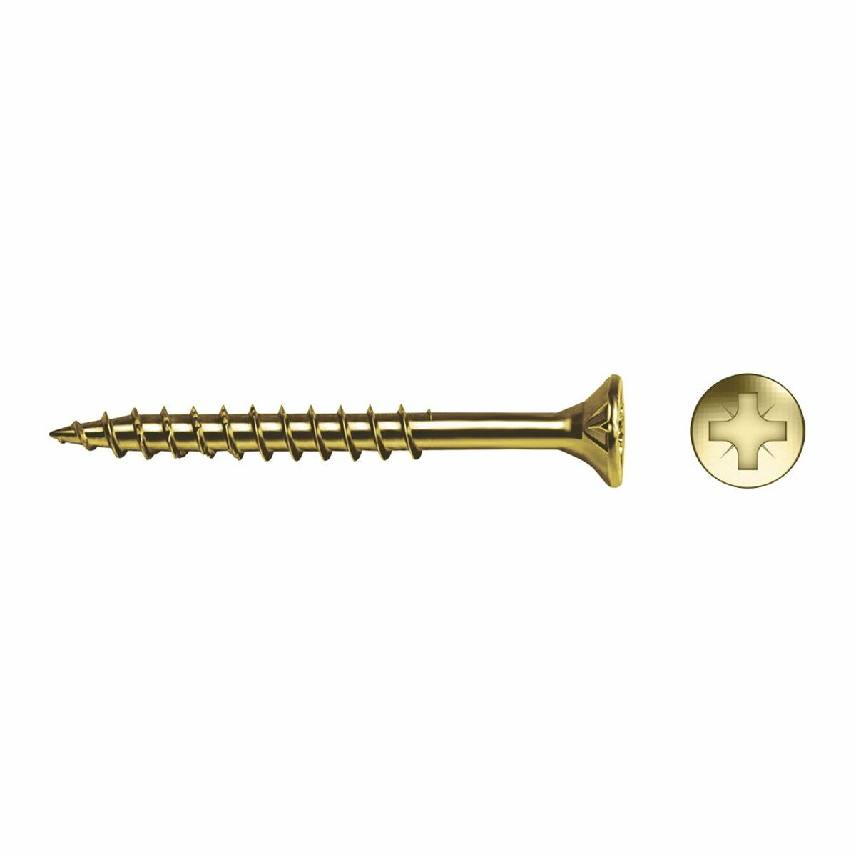 Scatola a viti CELO 100 Unità Zincato Svasata (6 x 80 mm) 2 S7909100_0