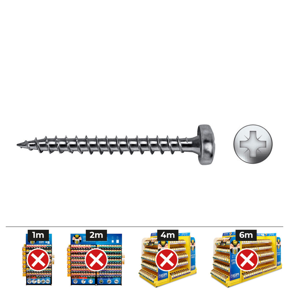 Scatola a viti CELO vlox b Zincato Ø 4 x 17 mm Filettatura completa (1000 Unidades) 2 S7926009_0