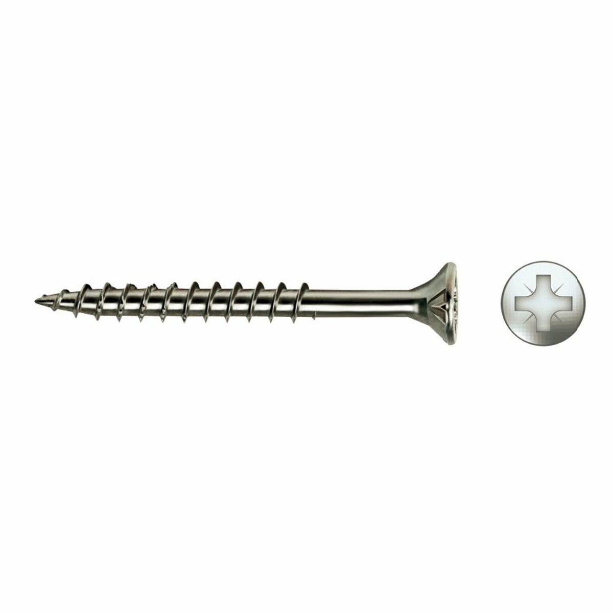Scatola a viti CELO VLOXP PZ Filettatura parziale 5 x 90 mm Zincato Svasata (100 Unità) 2 S7909093_0