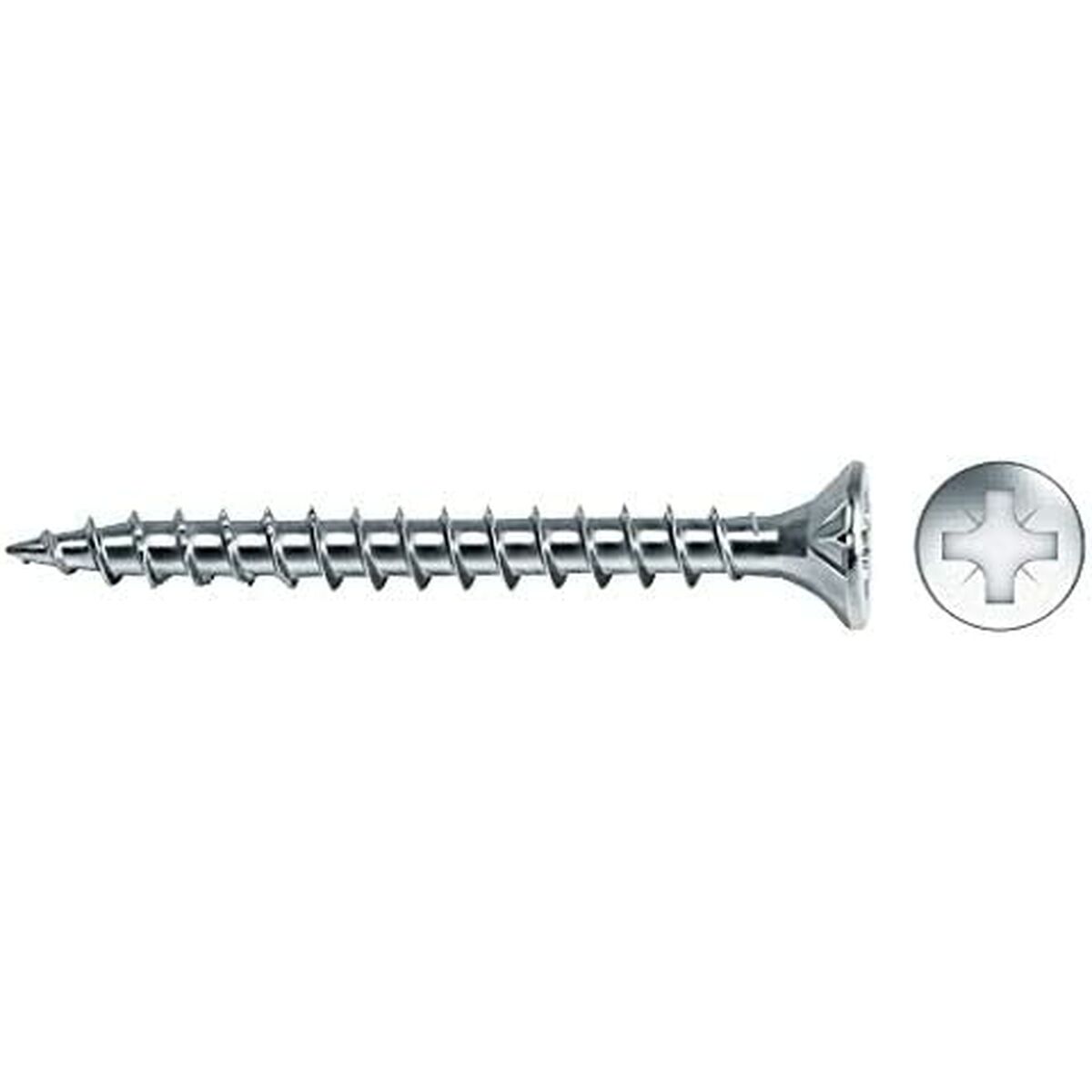 Scatola a viti CELO Vlox 70 Unità Zincato Svasata (6 x 80 mm) 2 S7903128_0