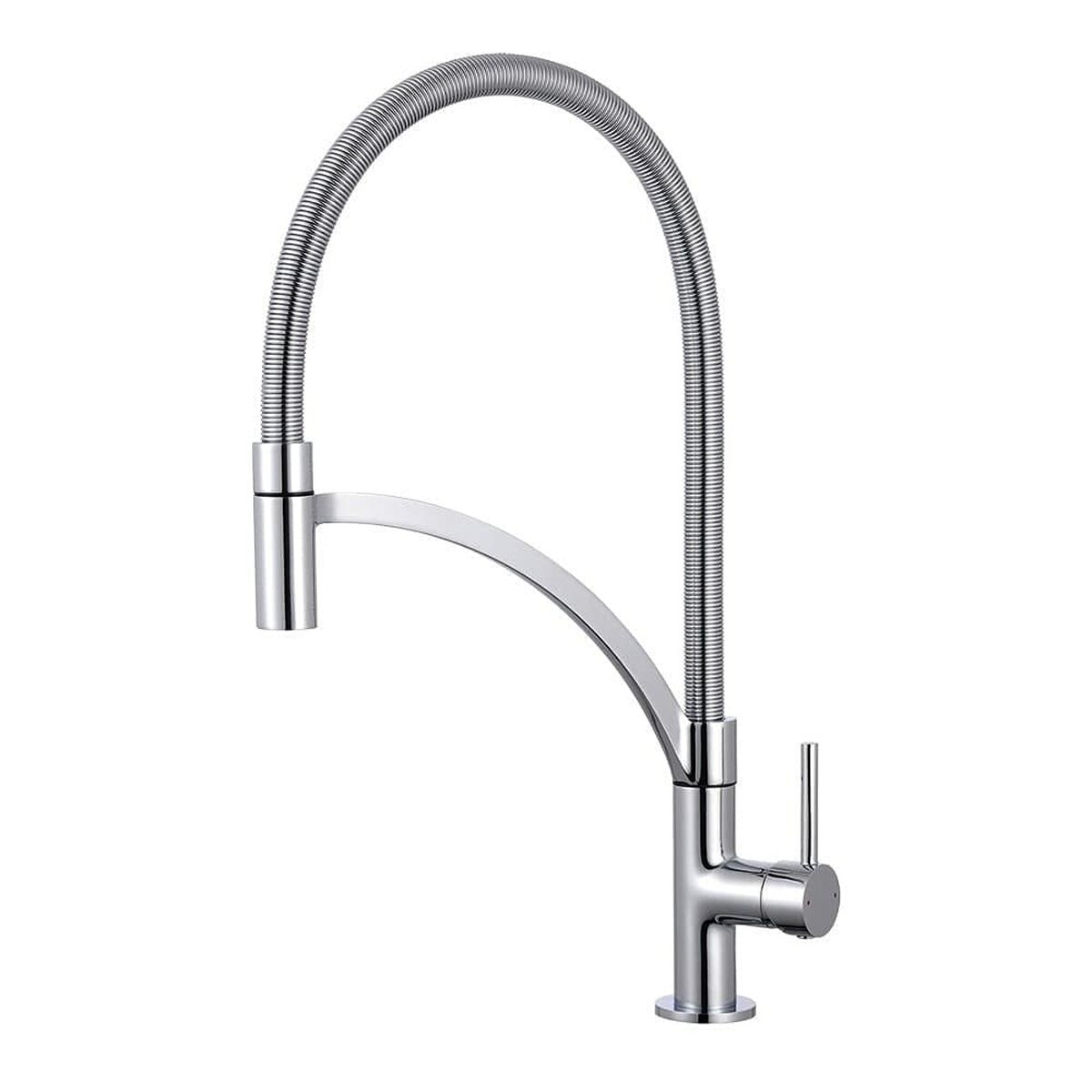 Rubinetto Monocomando EDM 01125 Ibiza Acciaio inossidabile Ottone Zinco 4,9 x 20 x 44, 5 cm 2 S7910078_0