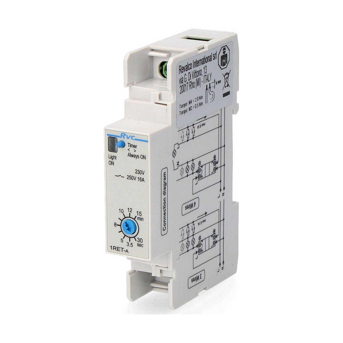 Timer per le scale Revalco Sassin 230 V 16 A 2 S7914792_0