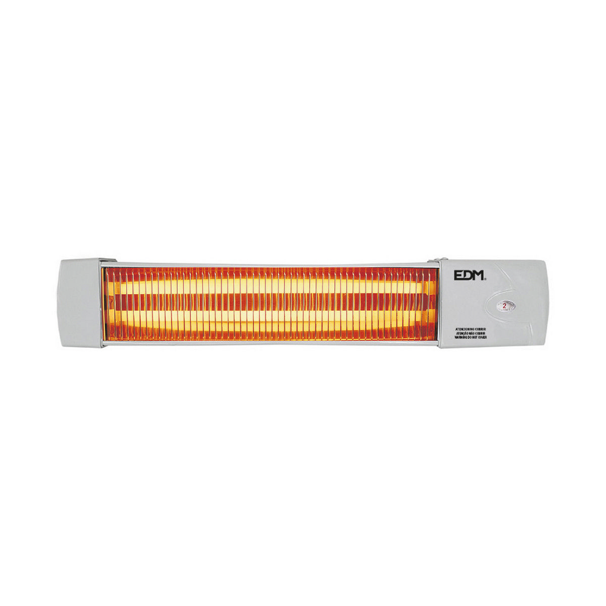 Stufetta al Quarzo EDM 07103 07103 Bianco Grigio 600-1200 W Bagni 2 S7914861_0