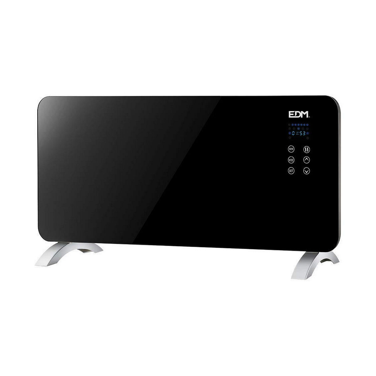 Radiatore Elettrico Digitale EDM 07183 07183 Nero 2000 W 2 S7905764_0