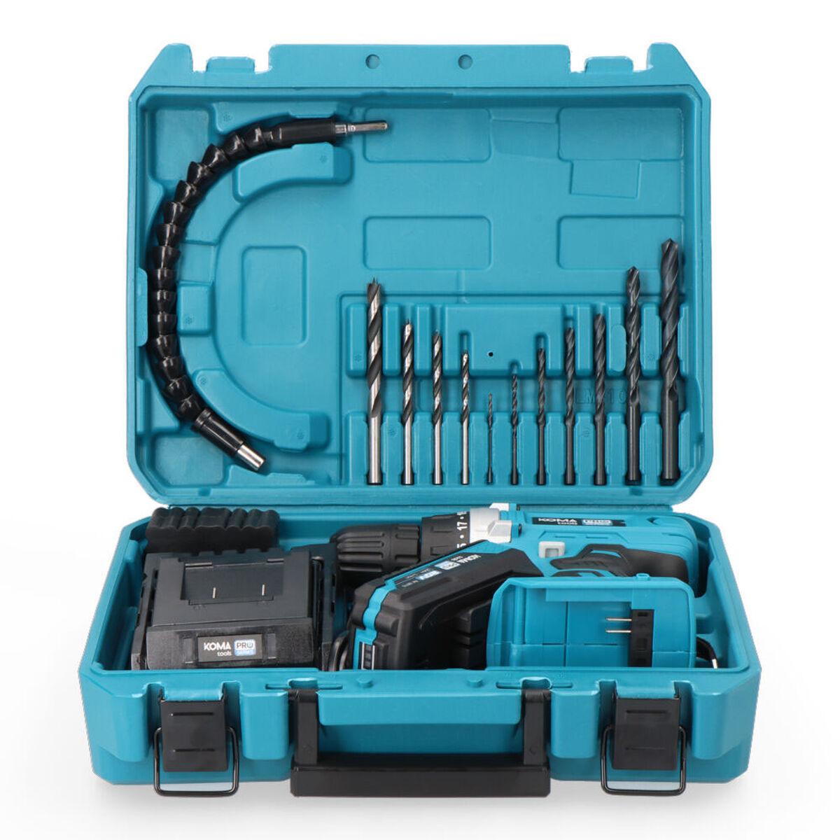 Set trapano e accessori Koma Tools Pro Series Cacciavite 40 Pezzi 6 S7920906_4