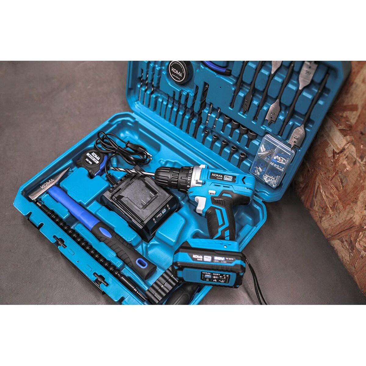 Set trapano e accessori Koma Tools Pro Series Cacciavite 70 piezas 8 S7920883_6