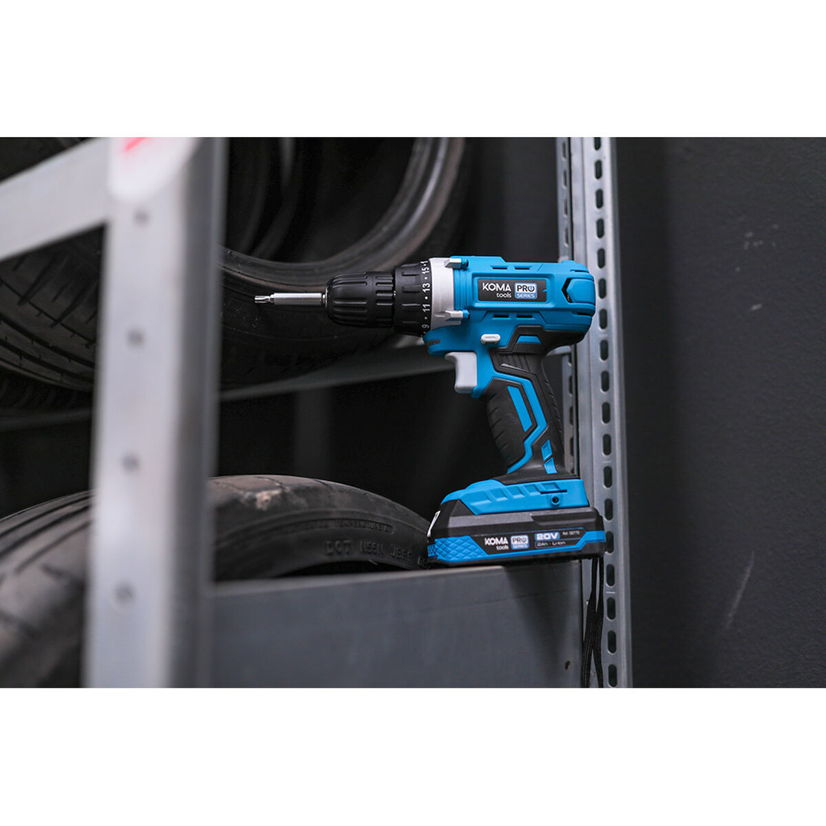 Set trapano e accessori Koma Tools Pro Series Cacciavite 70 piezas 9 S7920883_7