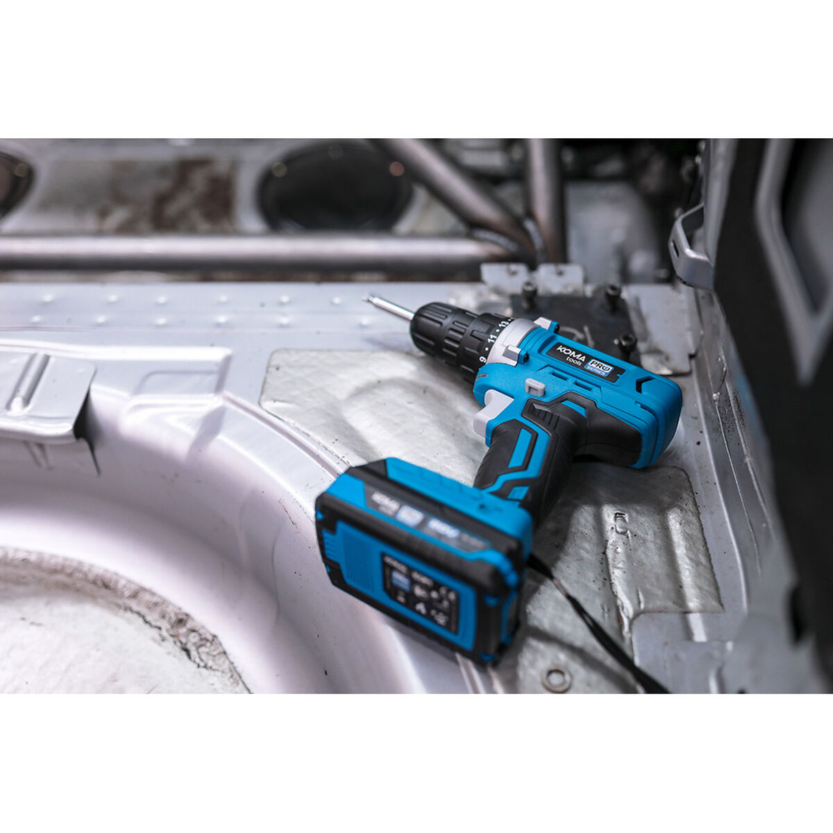 Set trapano e accessori Koma Tools Pro Series Cacciavite 70 piezas 11 S7920883_9
