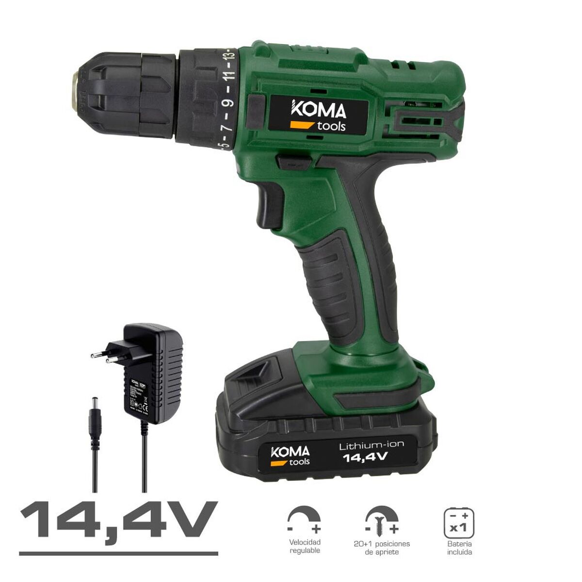 Trapano con cacciavite Koma Tools 22 Nm 6 S7920884_4