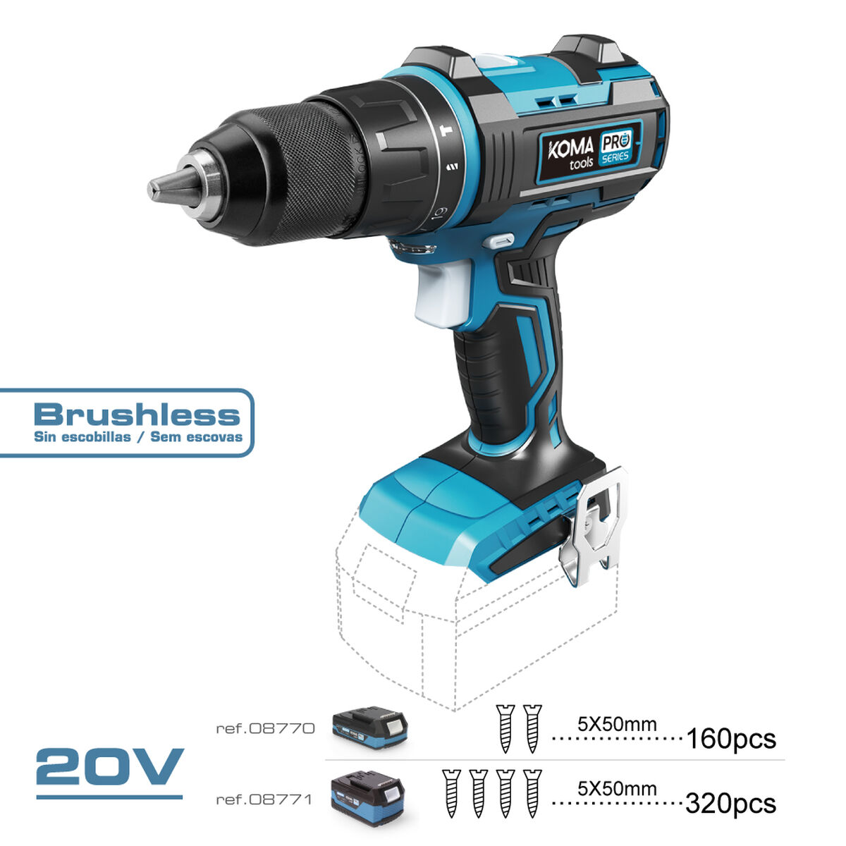Cacciavite Koma Tools Pro Series 20 V 4 S7906459_2