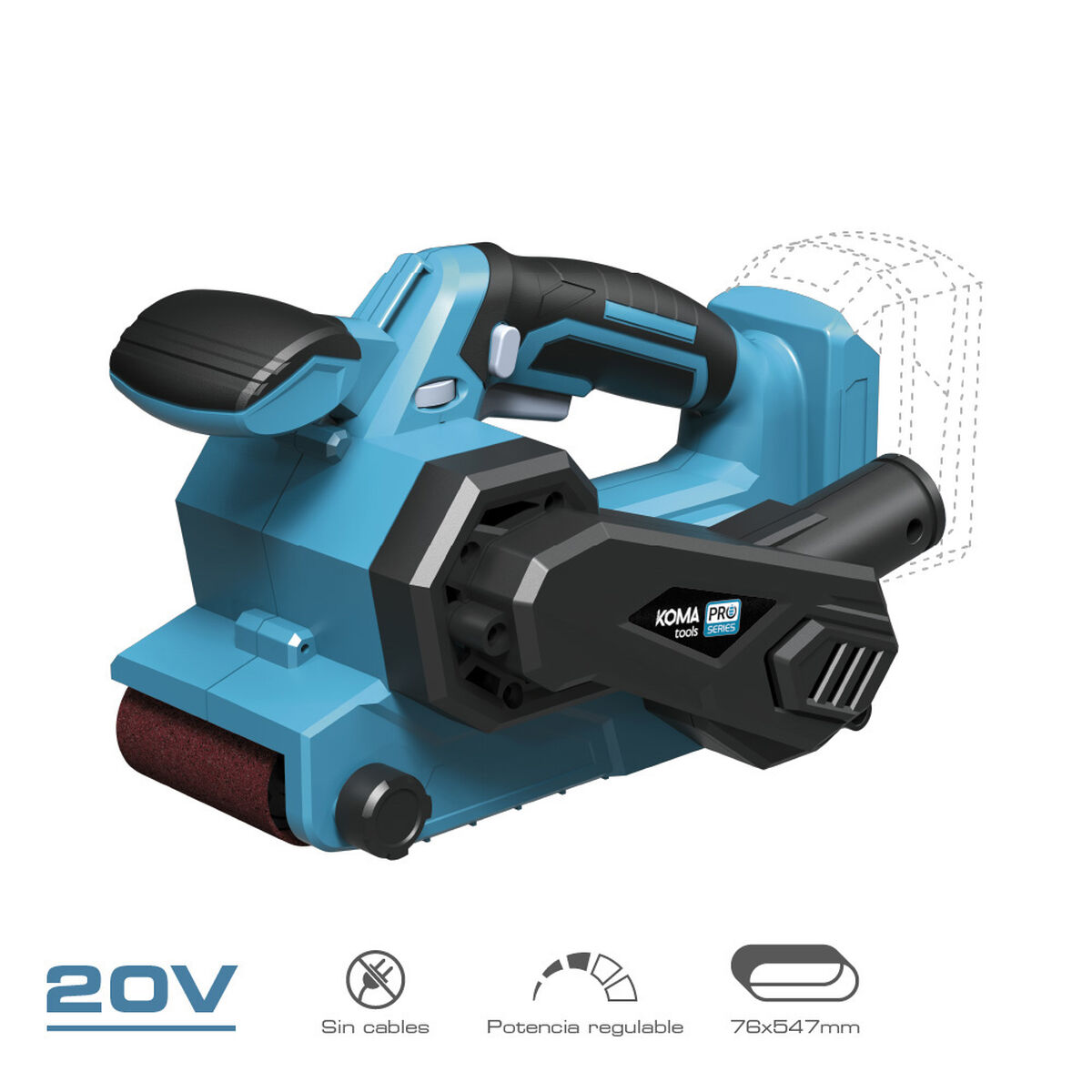 Levigatrice orbitale Koma Tools Pro Series 3 S7910840_1