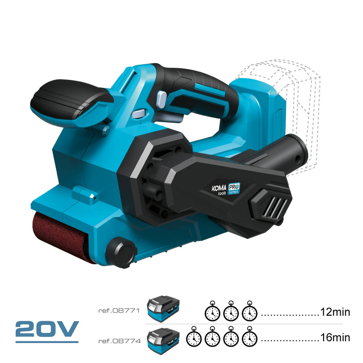 Levigatrice orbitale Koma Tools Pro Series 4 S7910840_2