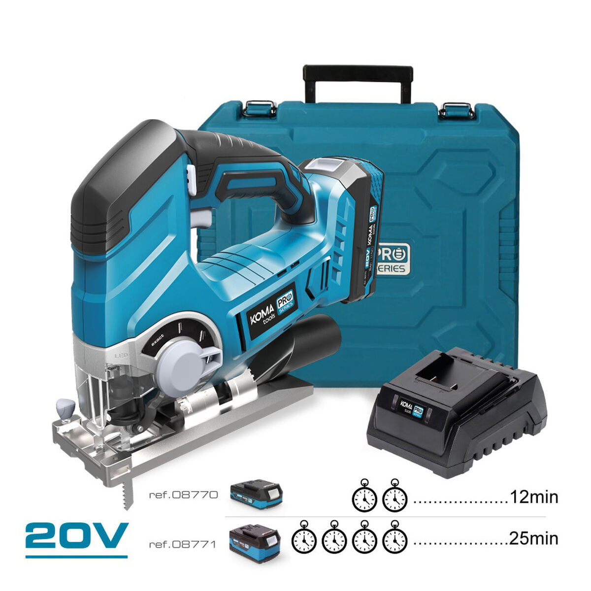 Seghetto Koma Tools pro series battery 20 V 4 S7910102_2