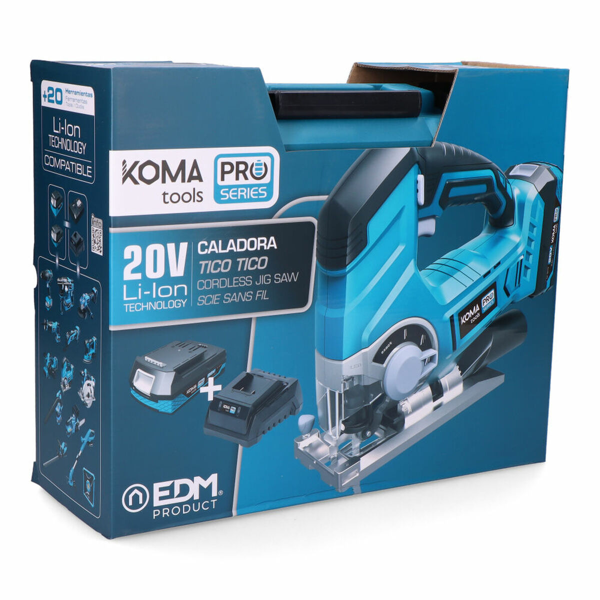 Seghetto Koma Tools pro series battery 20 V 6 S7910102_4