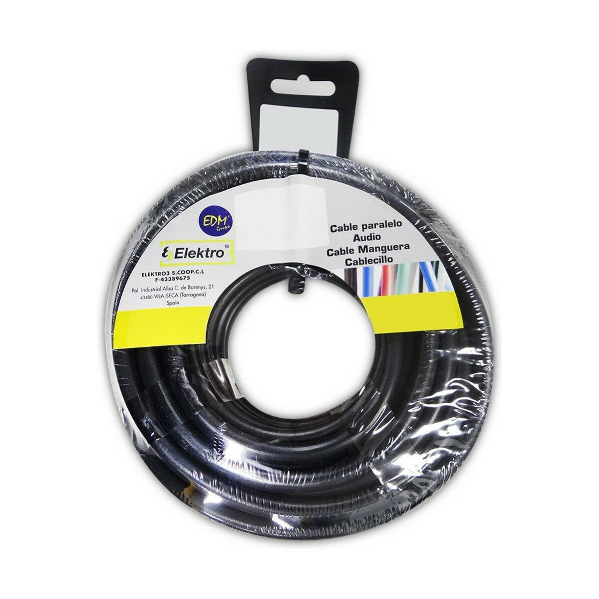 Cavo EDM 28302 Nero 2 x 1 mm 15 m 2 S7915232_0