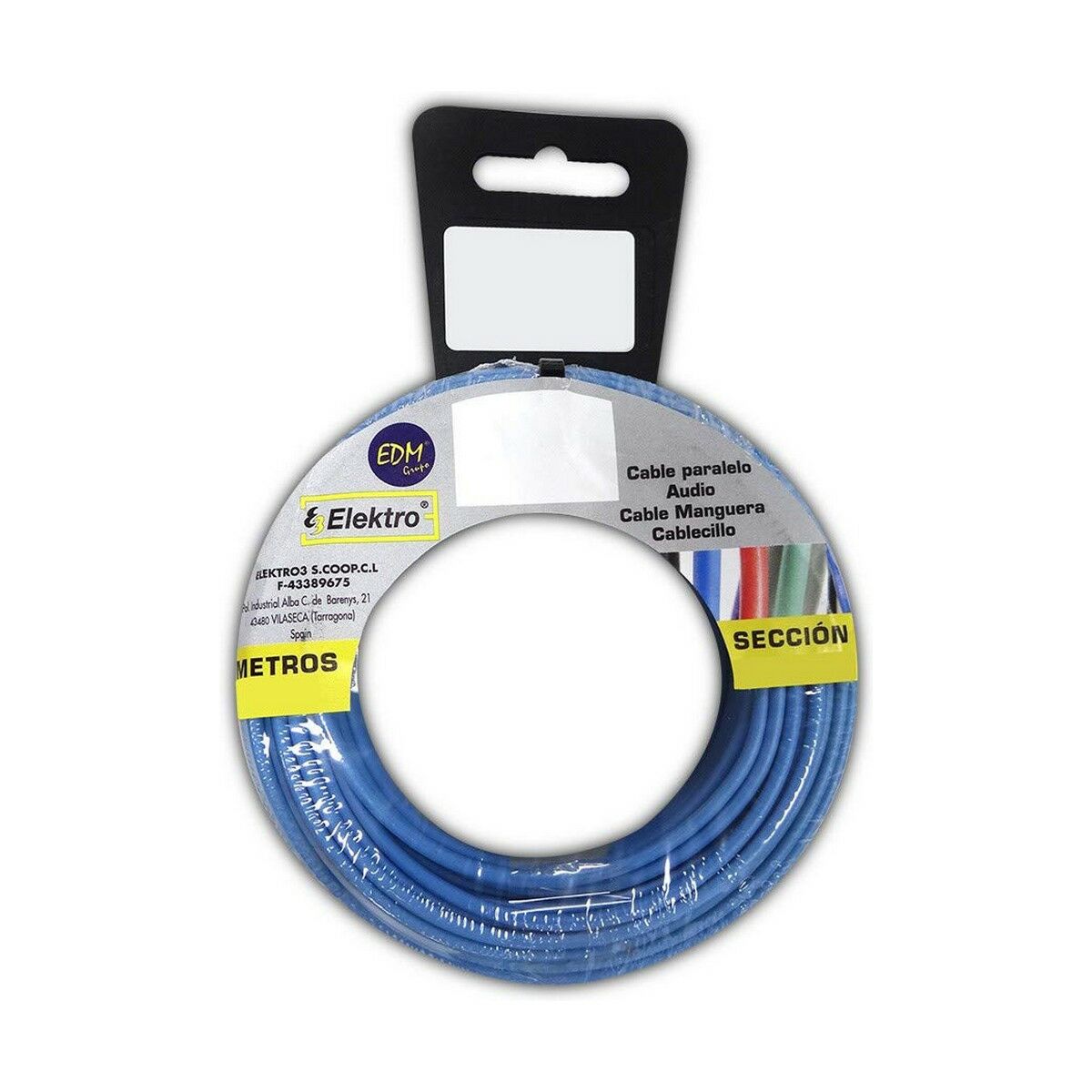 Cavo EDM 28460 Azzurro 2,5 mm 15 m 2 S7915307_0