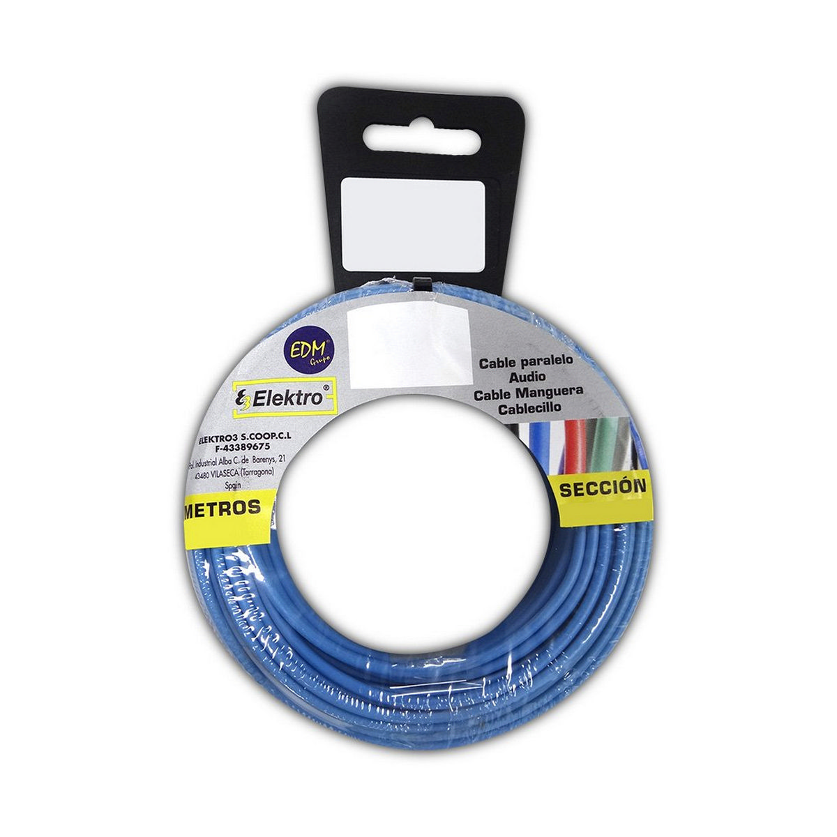 Cavo EDM 28600 Azzurro 6 mm 25 m 2 S7915353_0