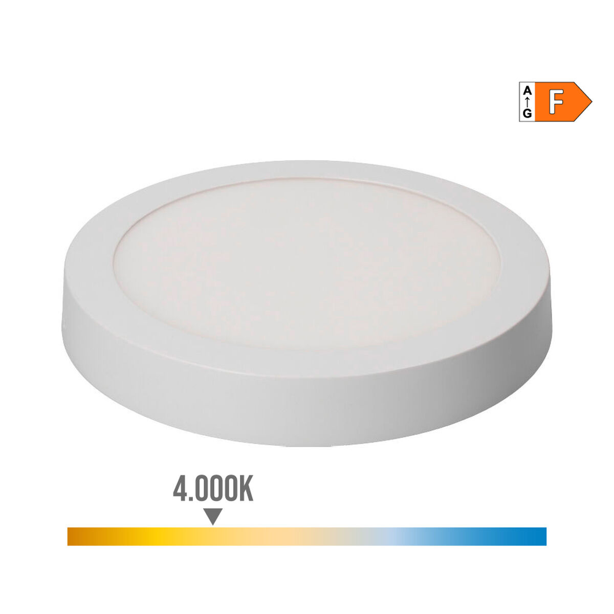 Lampadario EDM 31590 Bianco Alluminio Plastica 20 W Ø 22,5 x 4 cm (4000 K) 3 S7915446_1