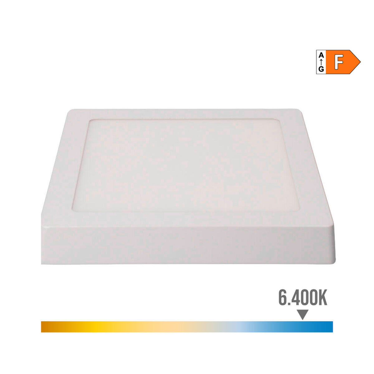 Lampadario EDM 31595 Bianco Alluminio Plastica 20 W 22,5 x 22,5 x 4 cm (6400 K) 3 S7915451_1
