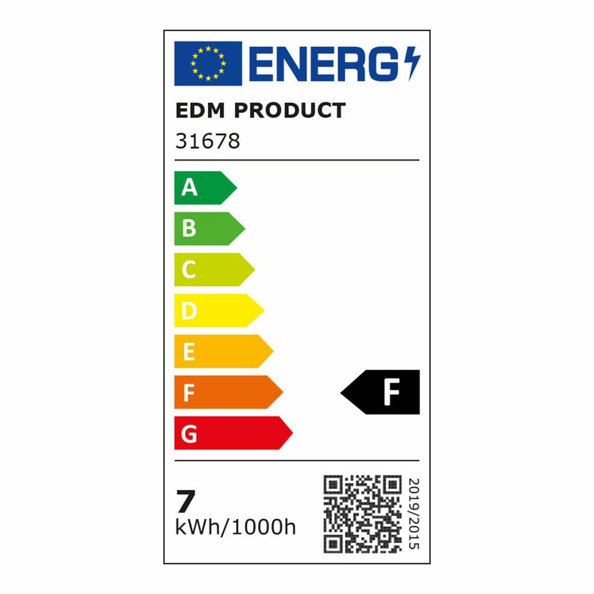 Tubo LED EDM 31678 A F 7 W 480 Lm LED (6500 K) (6400 K) 4 S7900032_2