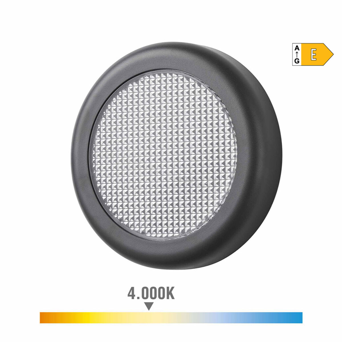 Applique LED EDM 32155 Nero Plastica E 6 W 450 lm (4000 K) 3 S7906540_1