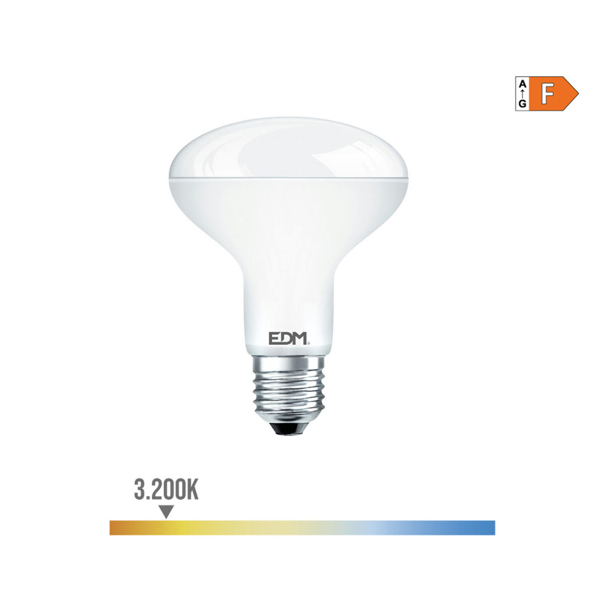 Lampadina LED EDM 35488 F 12 W 75 W 80 W E27 1055 lm Ø 9 x 12 cm Riflettore (3200 K) 4 S7915620_2
