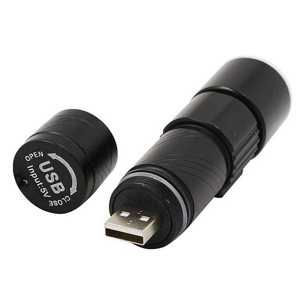 Torcia LED EDM 36388 3 W 120 Lm Ricaricabile Zoom Mini 6 S7900544_4
