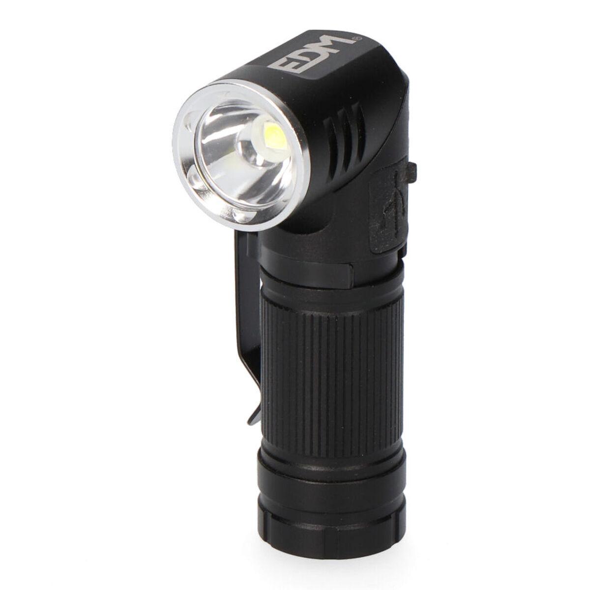 Torcia LED EDM 36443 8 W 450 lm Testa girevole Ricaricabile Mini 3 S7907237_1