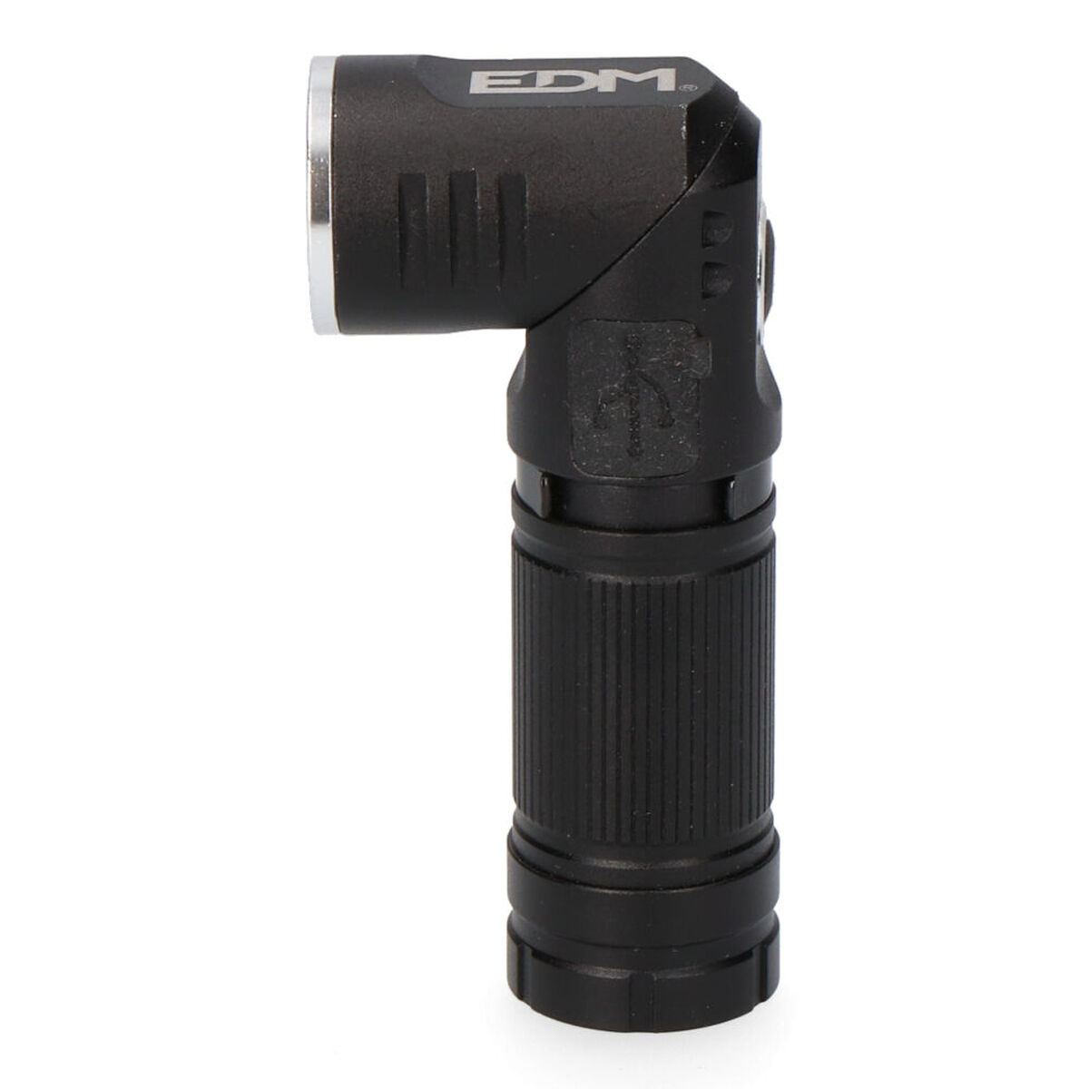 Torcia LED EDM 36443 8 W 450 lm Testa girevole Ricaricabile Mini 6 S7907237_4