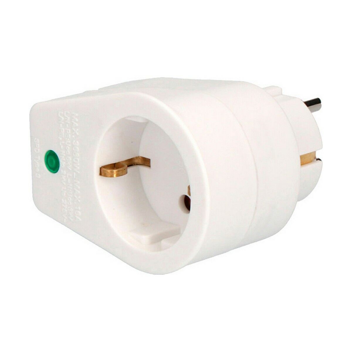 Adattatore per Prese EDM R40049 Termoplastico 250 V 10 A 2 S7916874_0