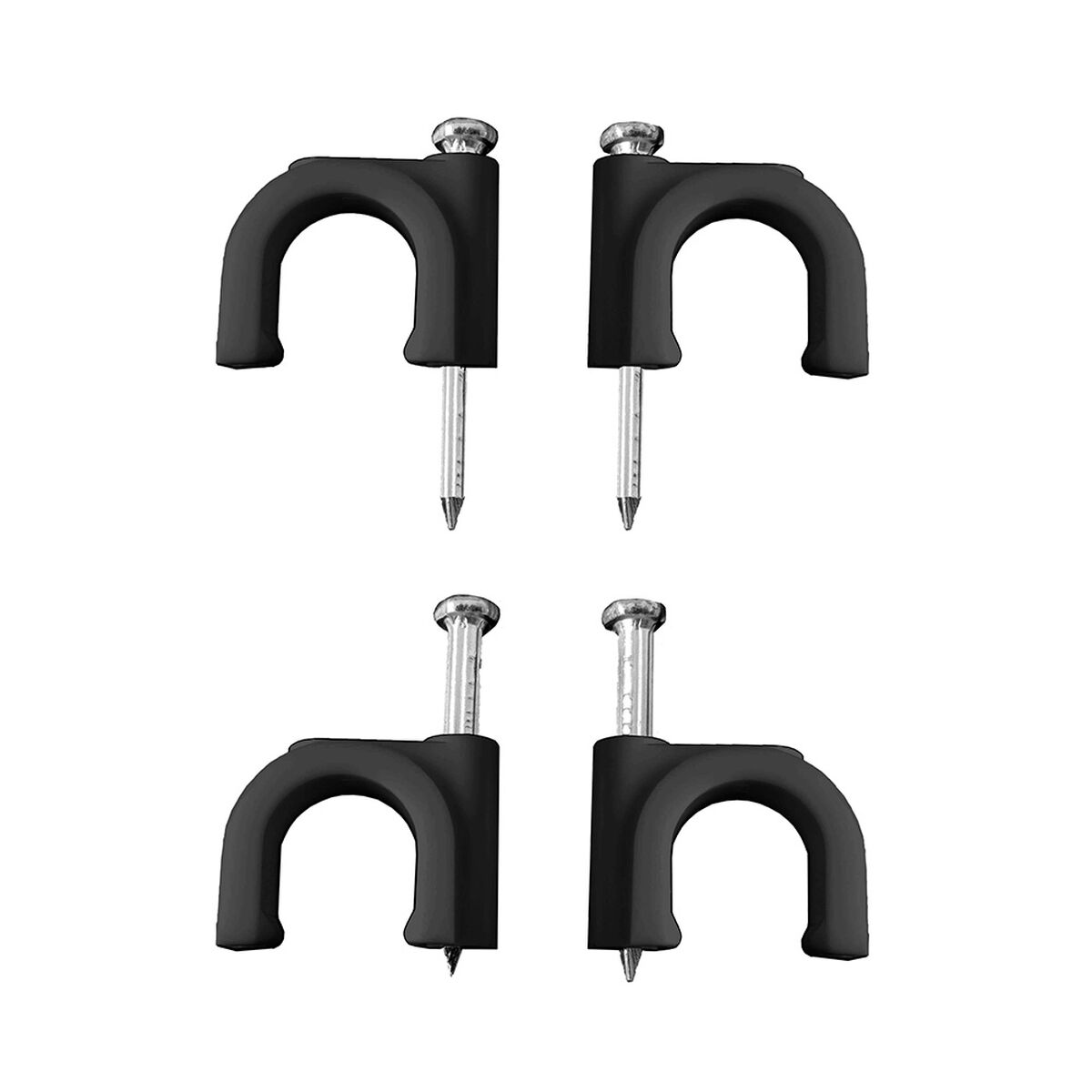 Spille Lapafil Nº 9 2 x 4 mm Nero Cavi 100 Unità 2 S7915985_0