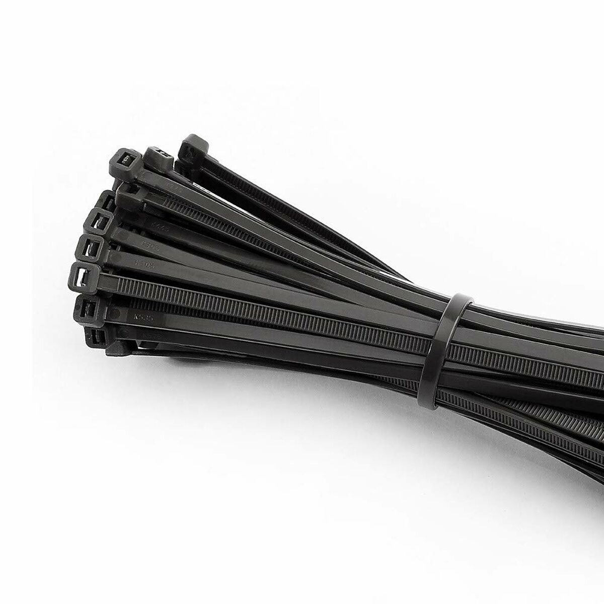 Fascette in Nylon EDM 48412 Nero 300 x 4,5 mm (100 Unità) 2 S7901098_0